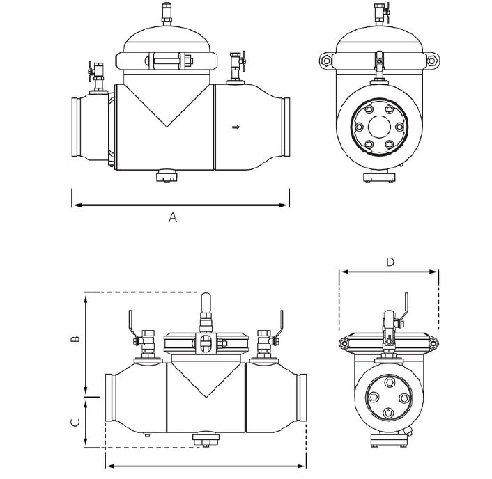 350 ASTL - Dimensions and Weights