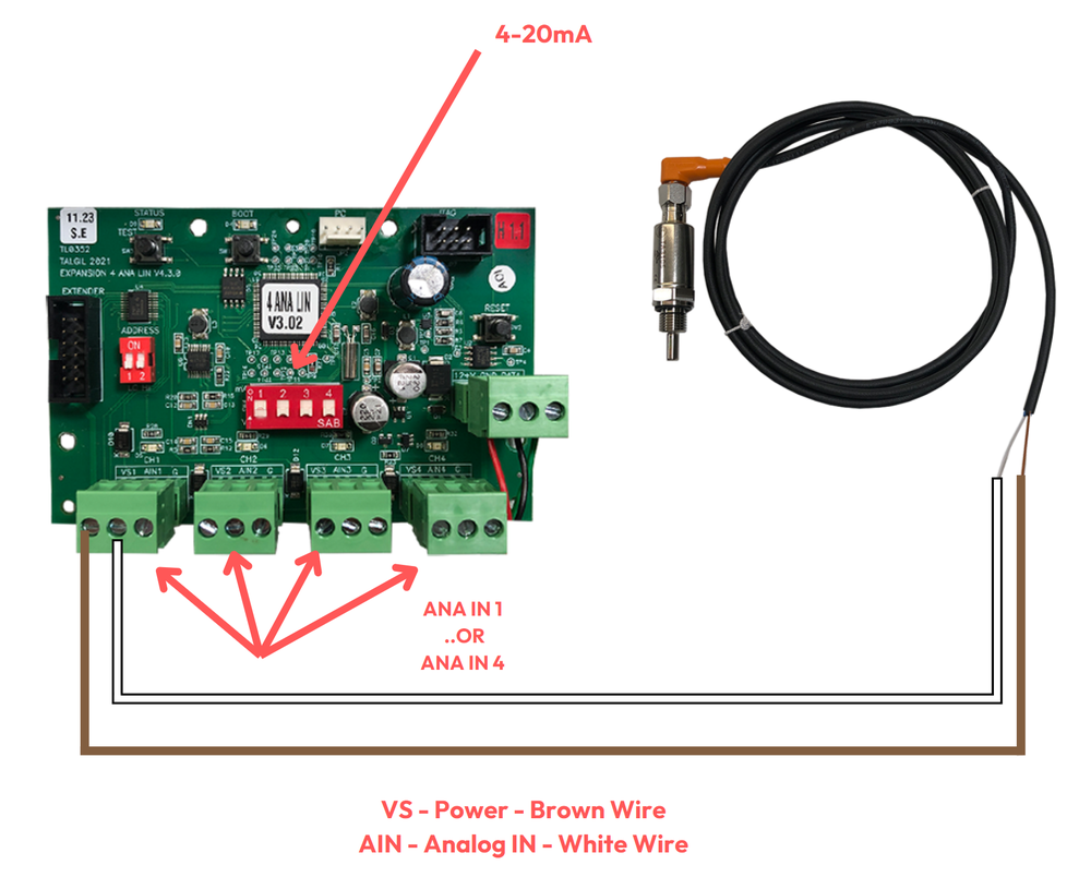 4ANA LIN - Air Temp Sensor 1