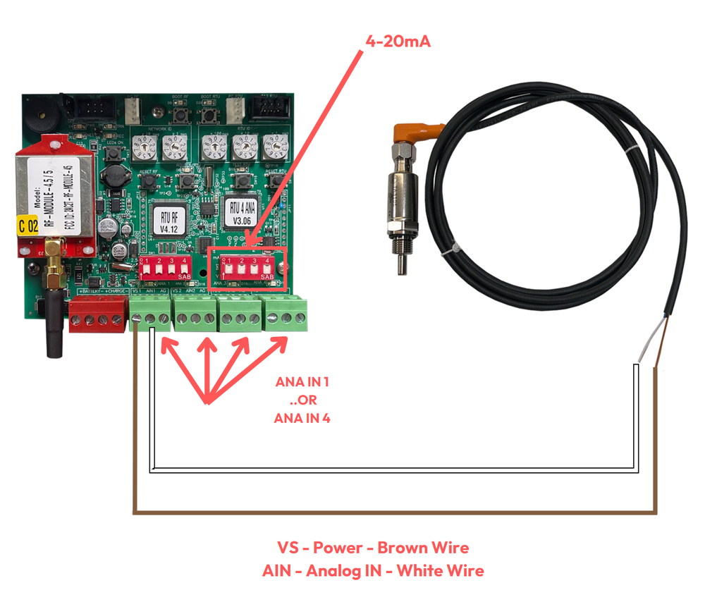 4ANA RTU - Air Temp Sensor 1