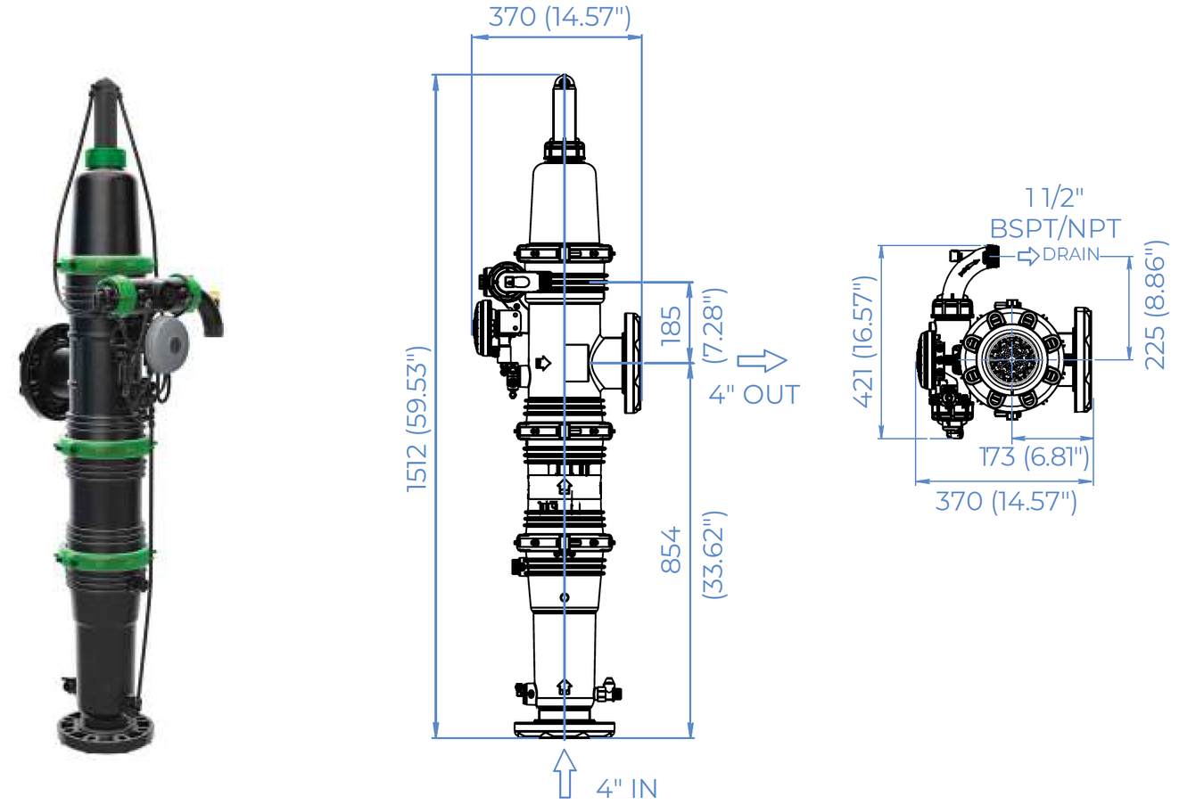 Amiad - Mini Sigma - 4 Inch-angle