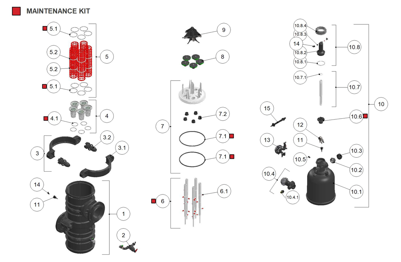 Amiad - SigmaPro - Spare Parts 3