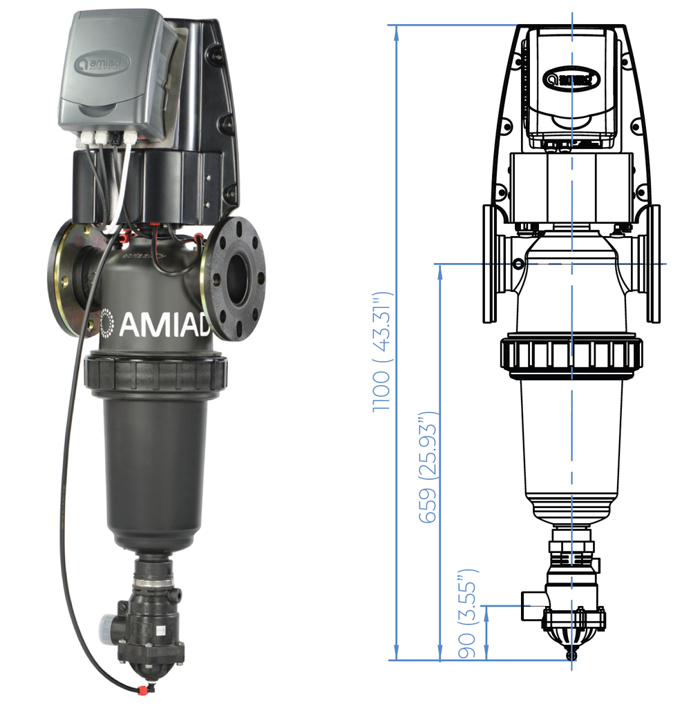 Amiad - TAF - 3inch TAF 750 Flangs