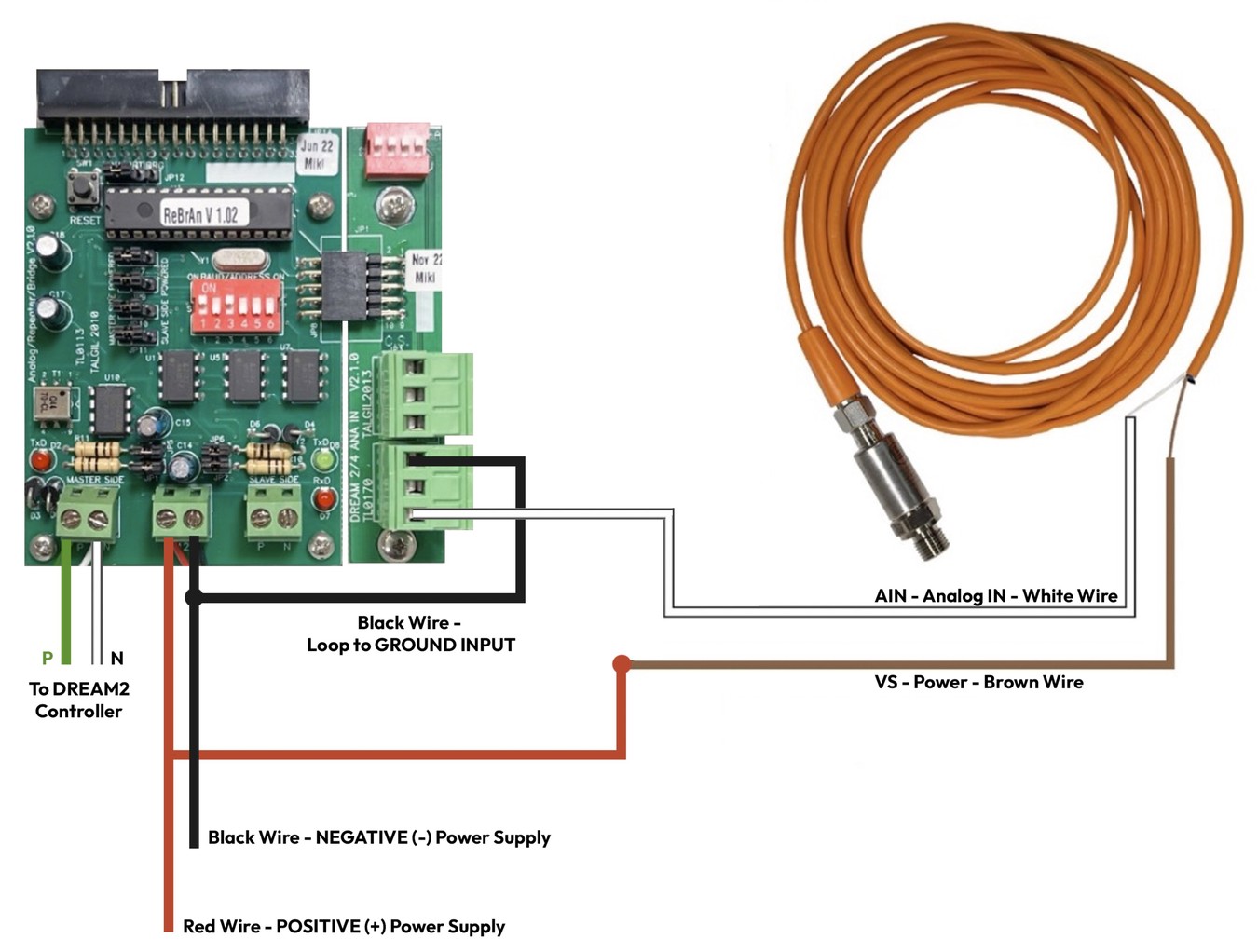 Talgil - Pressure Transducer - Analog Interface