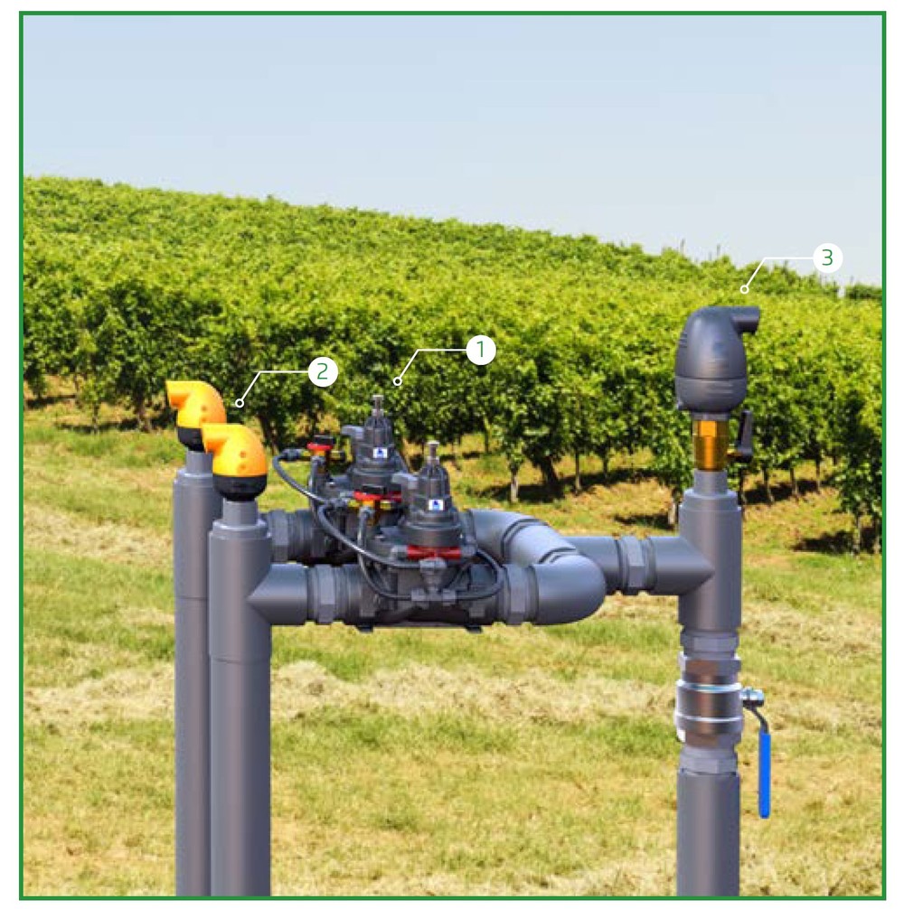 Bermad - 220-3W - Features and Benefits