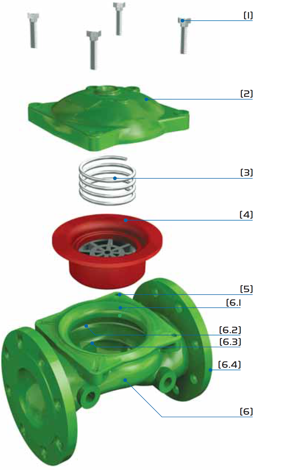 Bermad - 400 Series - Exploded View