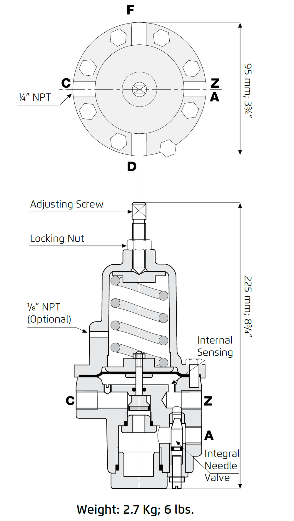 Bermad - Model 3 - Technical Specifications