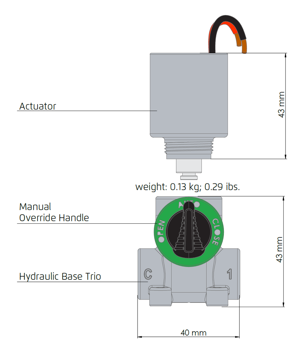 Bermad - S-392T-2W - Technical Specifications