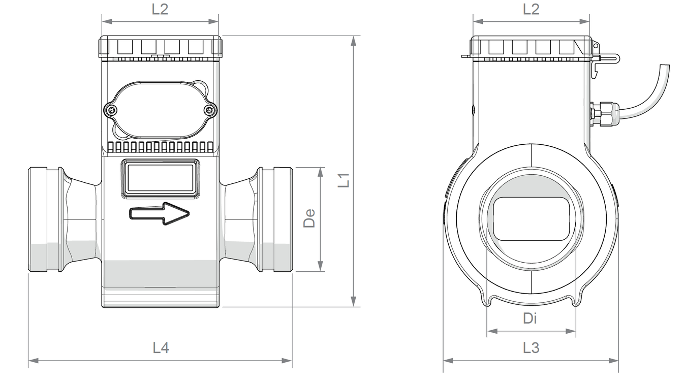Bermad M10 - Dimensions
