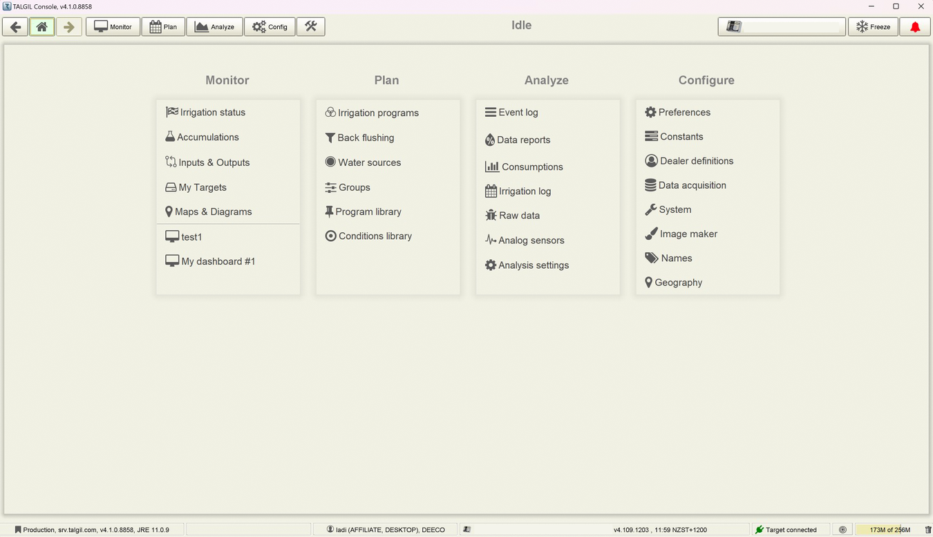 Talgil - Console Software & Spot App - Console Image 1