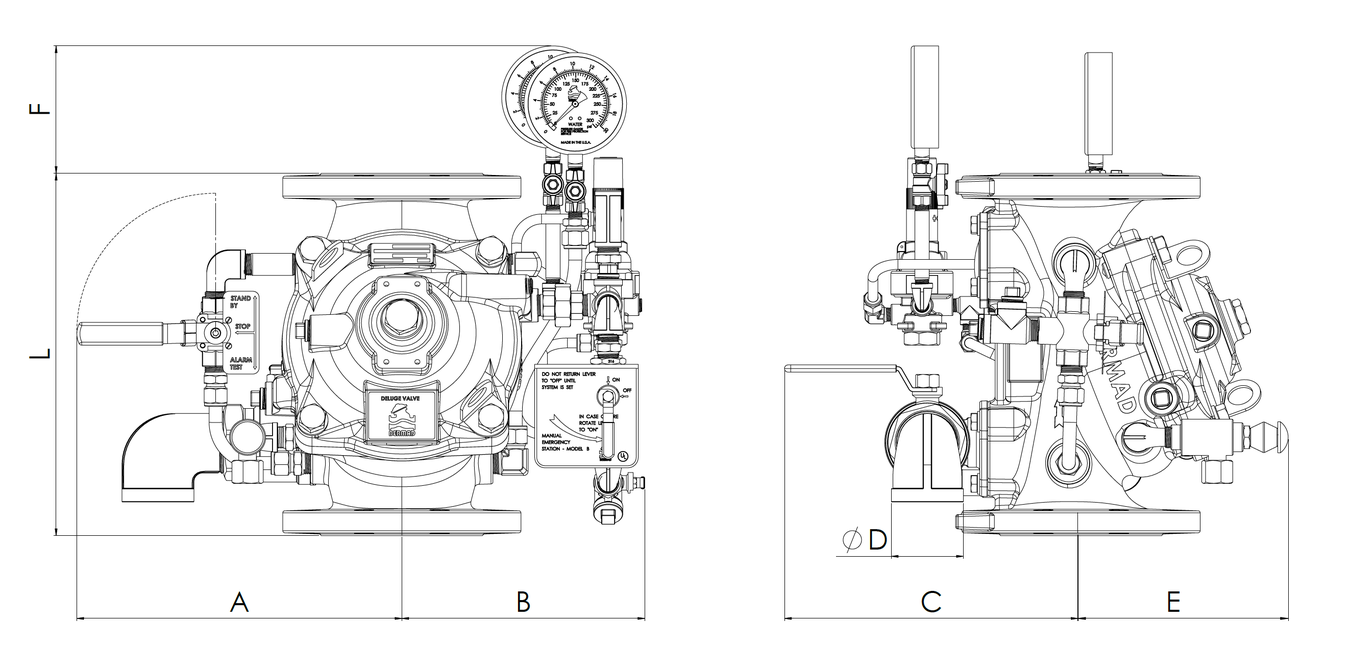 Deeco - Bermad - FP-400Y-5DC - Technical Specification