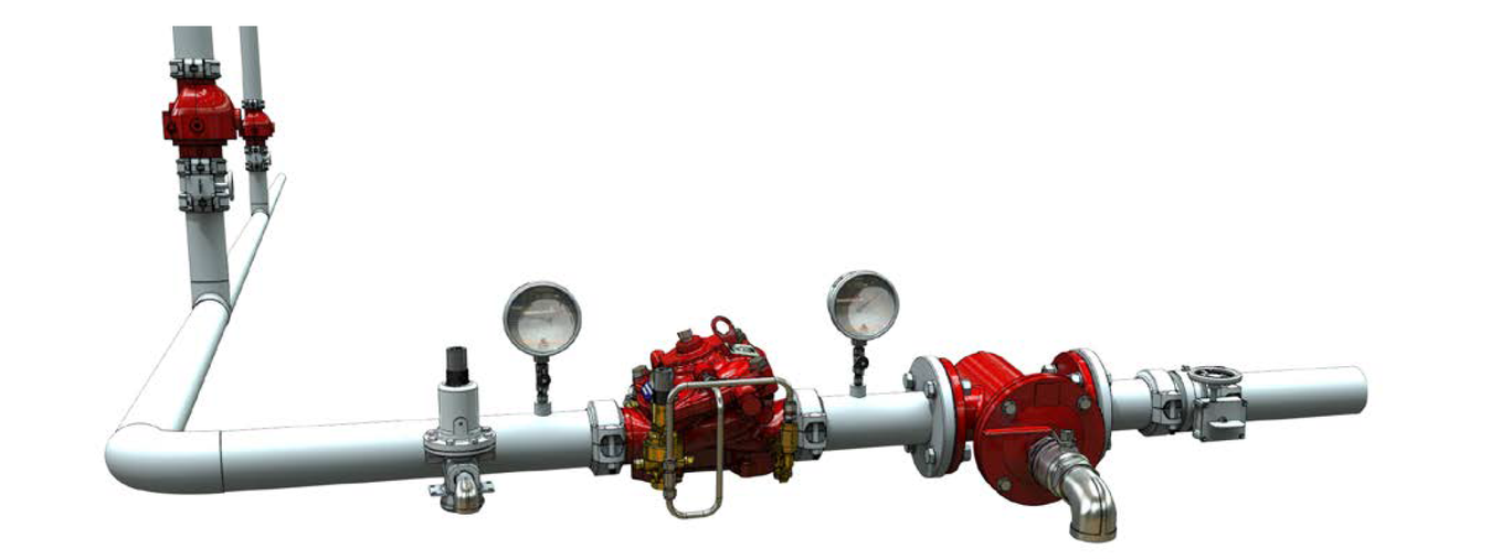 Deeco - Bermad - FP-42T - Sprinkler System Pressure Reduction