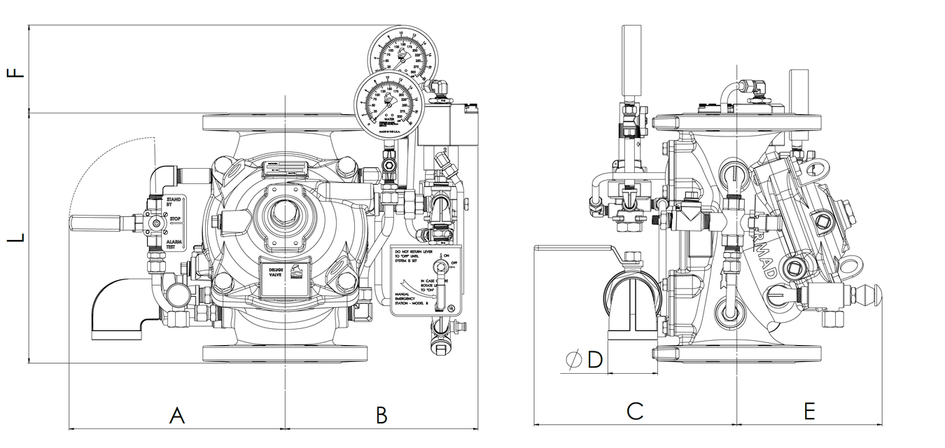Deeco - Bermad -  FP 400Y - 3DC - Technical Specifications