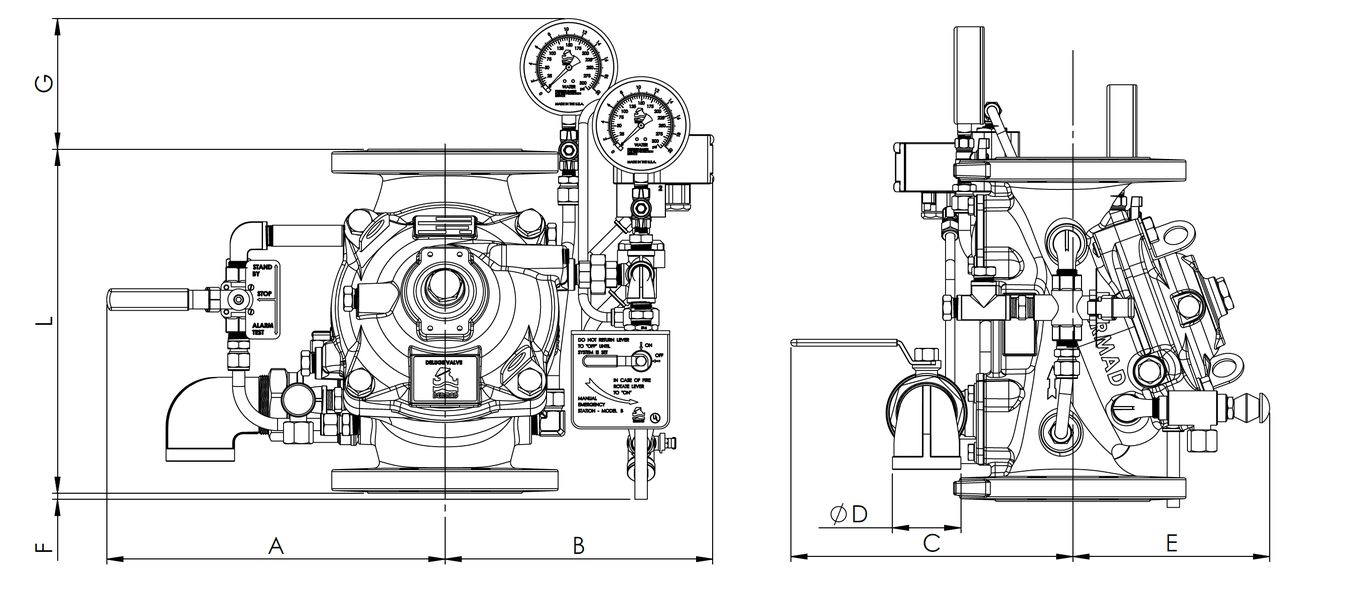 Deeco - Bermad -  FP 400Y - 3D - Technical Specification