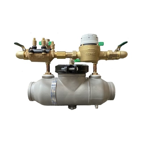 Deeco - Zurn Wilkins - 350 DA Series Double Check Detector Backflow Preventer - Product Image