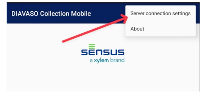 Sensus - Diavaso Apps - Connection Details