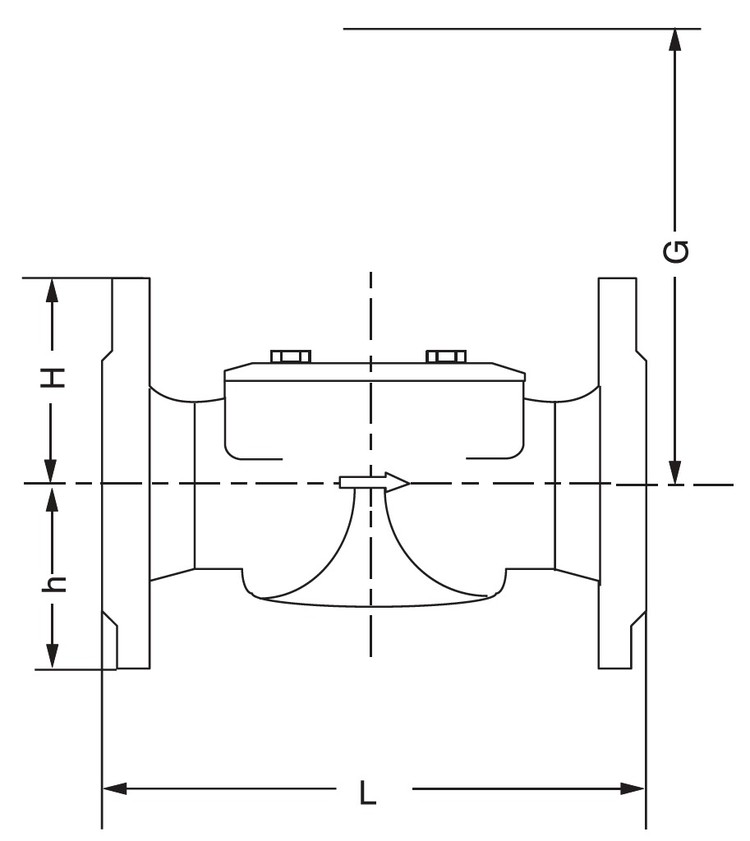 Sensus - WPDF - Dimensional Diagram