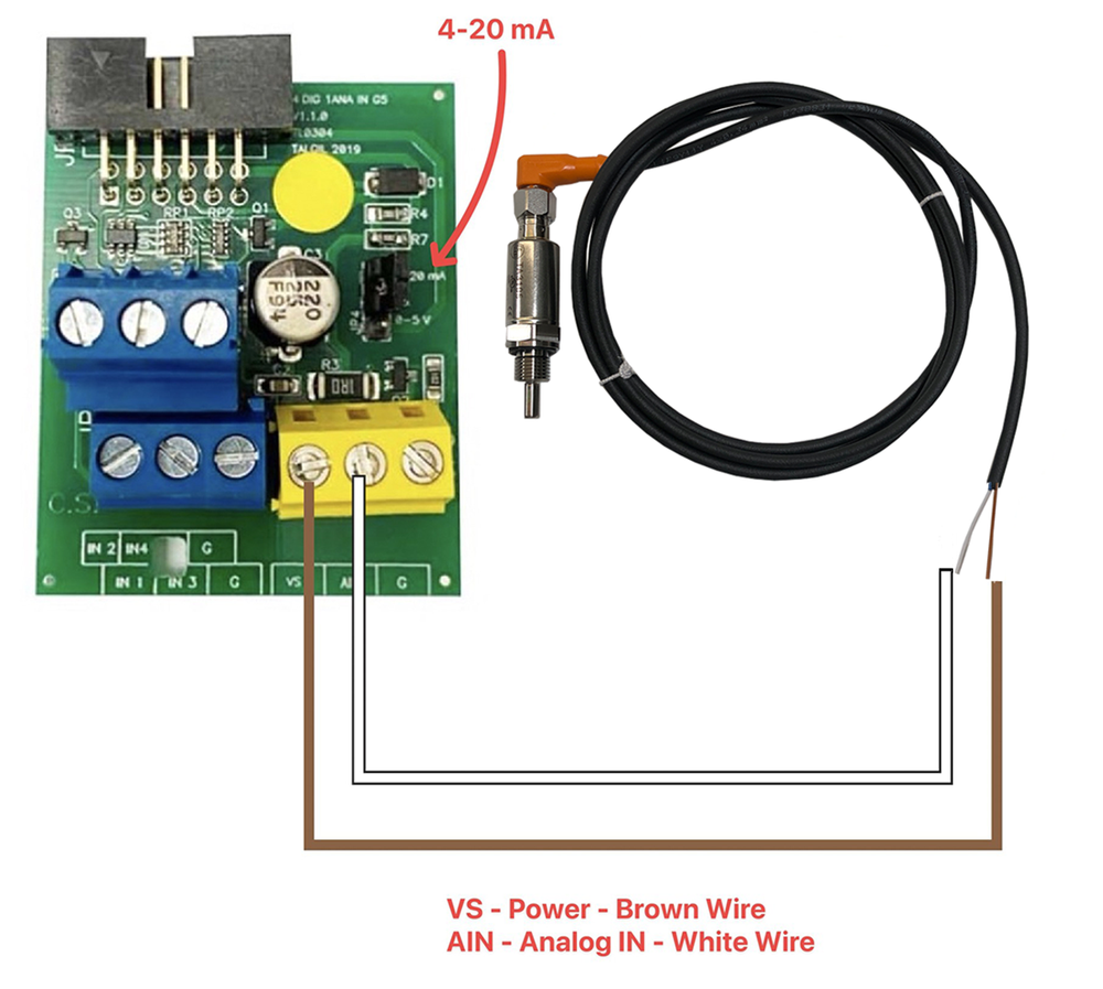 Talgil - Air temperature Sensor - Wiring - 1