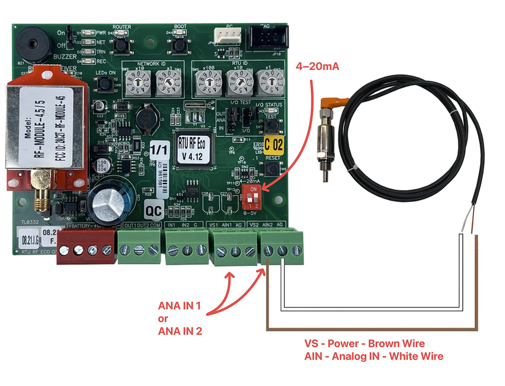 Talgil - Air temperature Sensor - Wiring - 2