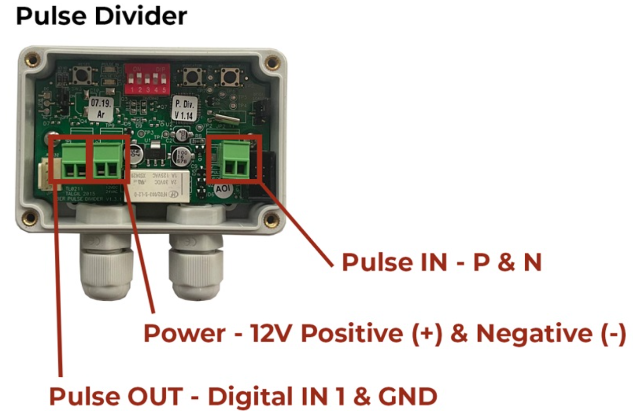 Wiring Diagram - Pulse Divider